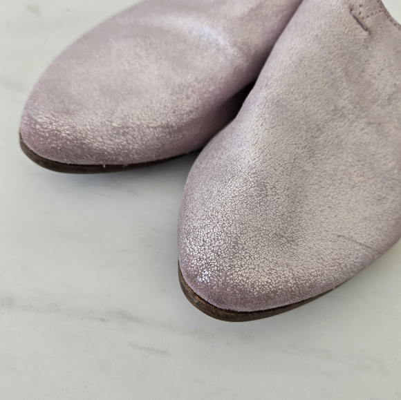 Tom’s Pink Metallic Jutti Mule Slip-on Flats Size 8 - Picture 8 of 15